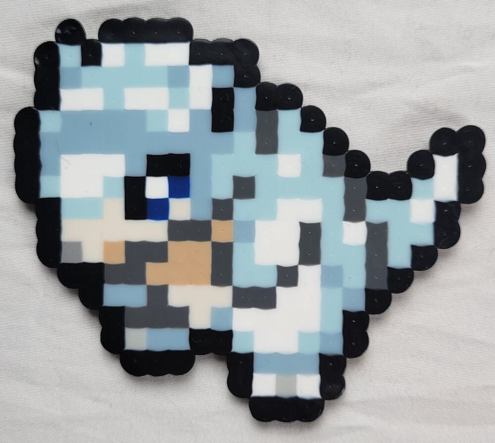 Alolan Sandshrew Menu Icon Pokemon Perler Bead Pixel Art